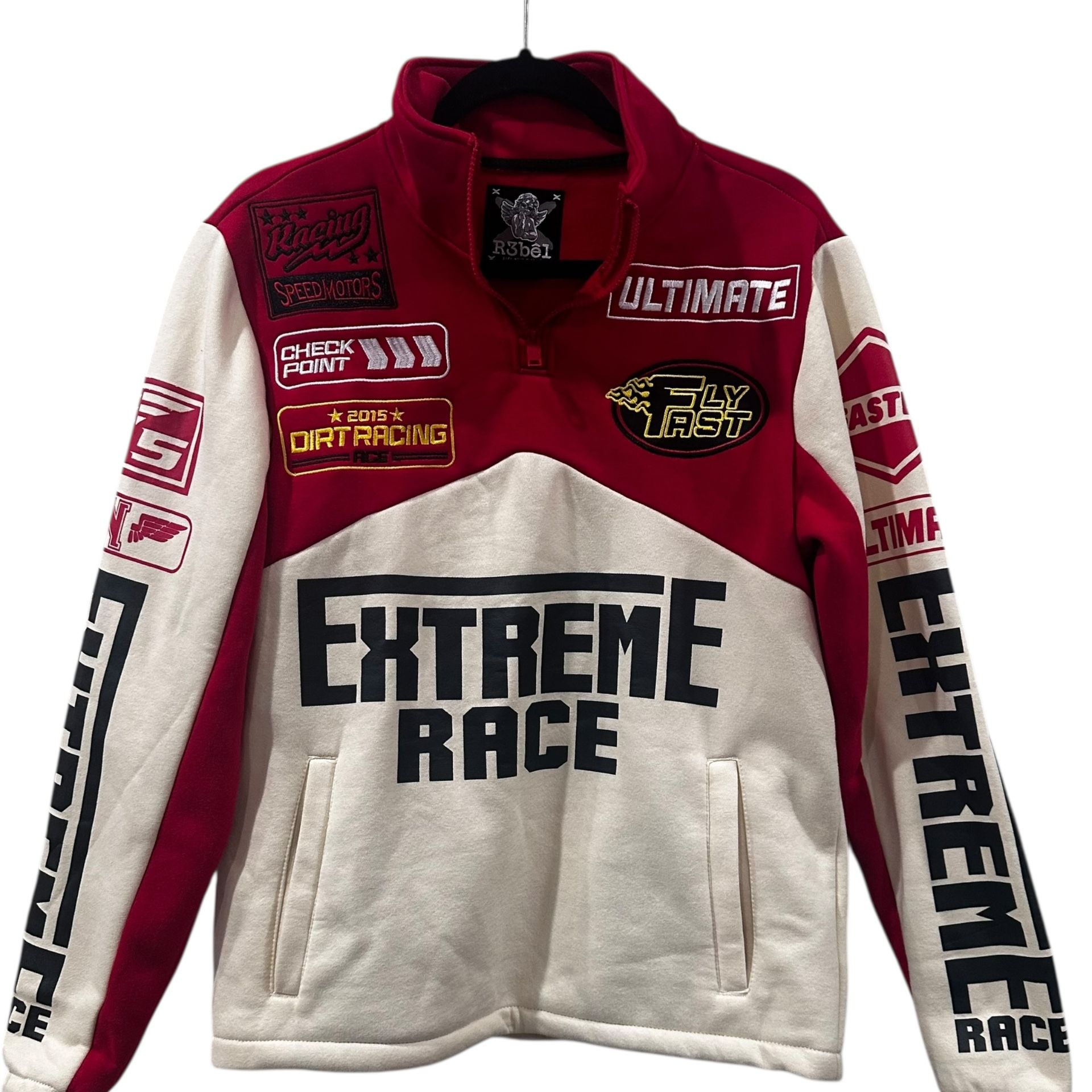 R3bêl Race sweatshirt w/graphics. No pants included but sold separately Size S