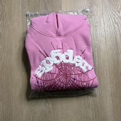Pink Spider Hoodie 