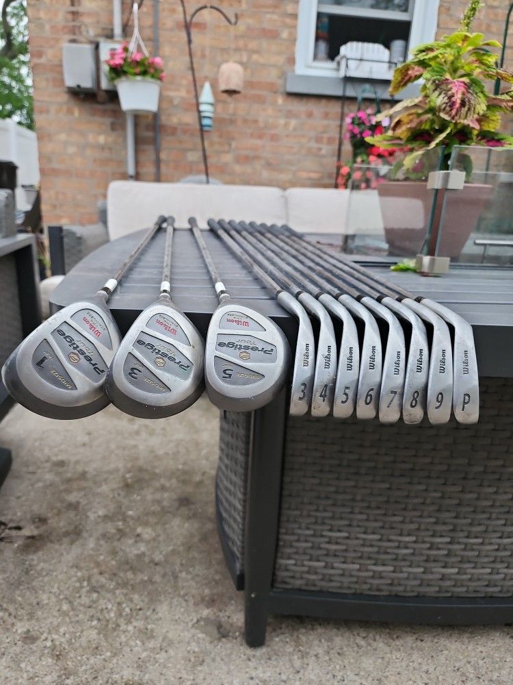 Wilson Golf Club Set + Miscellaneous