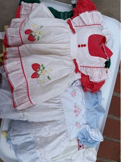 Vintage Baby Toddler Dresses