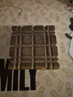 Wooden Jewelry Box Vintage Homemade Carved Wooden Art Design