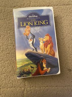 Lion king Vhs