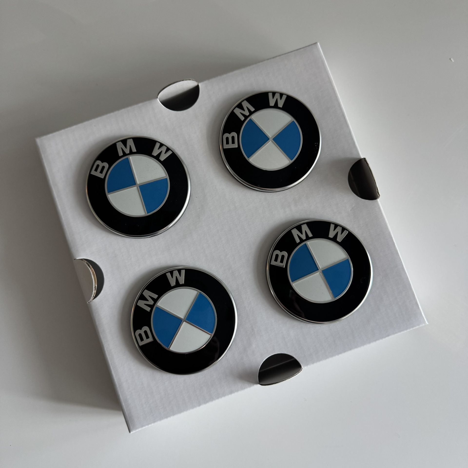 BMW Center Caps, 112 mm Wheel Bolt Circle