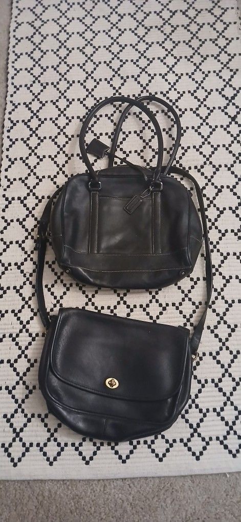 Two Authentic COACH BAGS