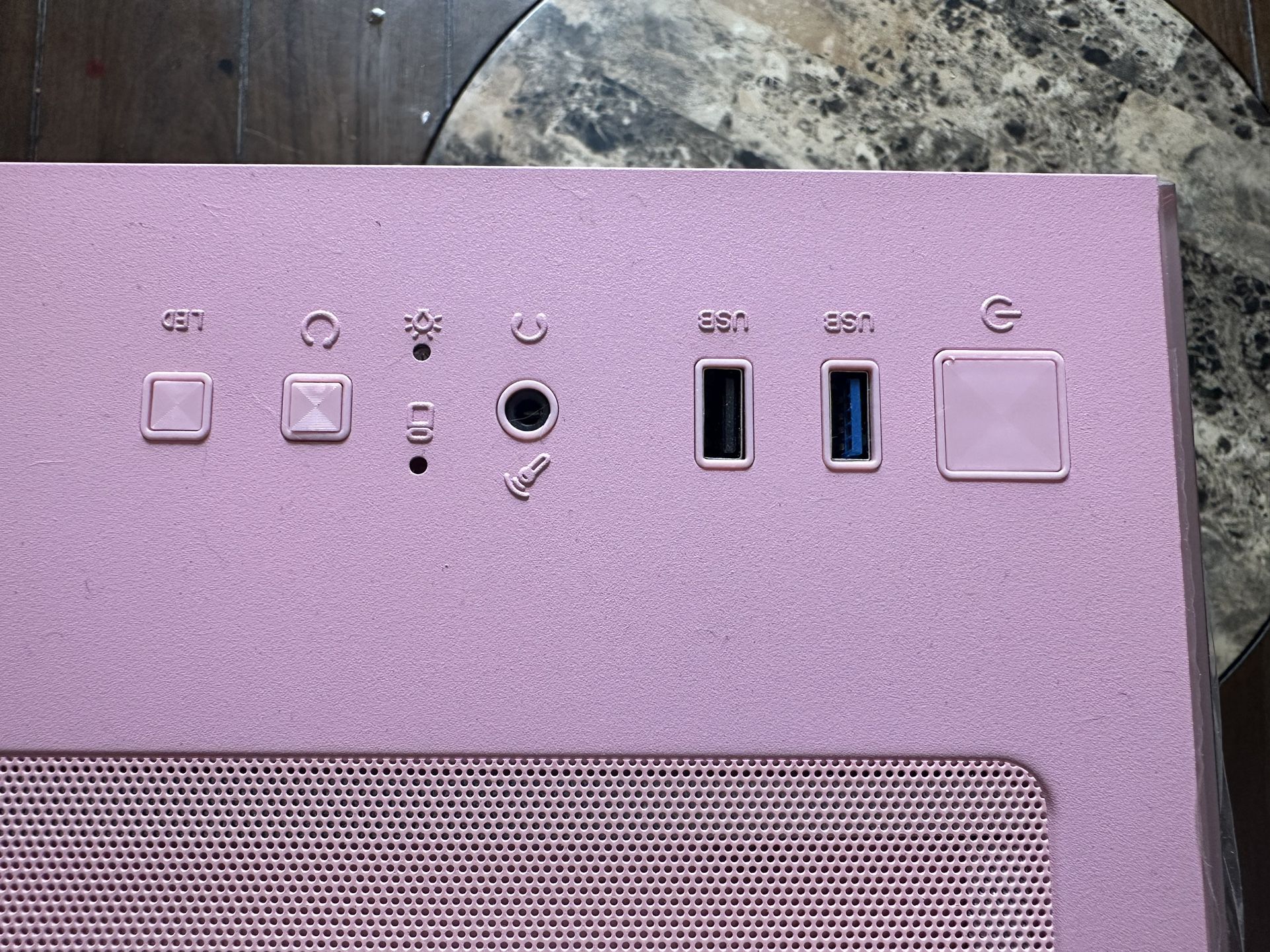 Pink Mid Tower Case 