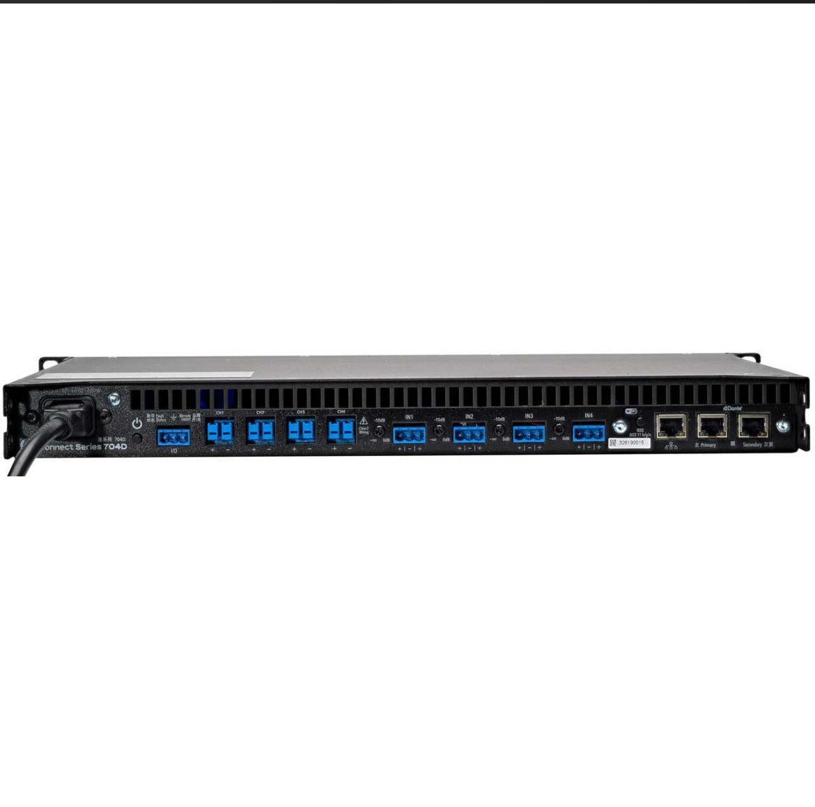 Lea 704d The CONNECTSERIES 704D is a 4-channel amplifier