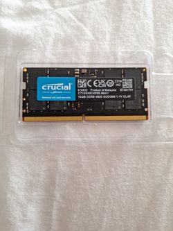 Crucial 16GB DDR5-4800MHz