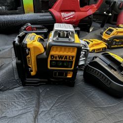 DeWalt and Milwaukee tools
