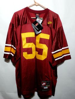 NWT VINTAGE  USC TROJANS JUNIOR SEAU #55 JERSEY FIELD GENERAL FOOTBALL  MENS SIZE XL  