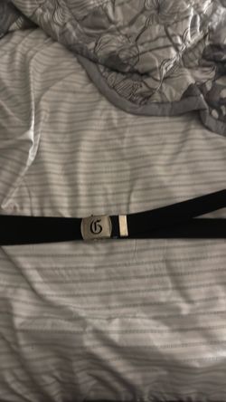 Belt with initial