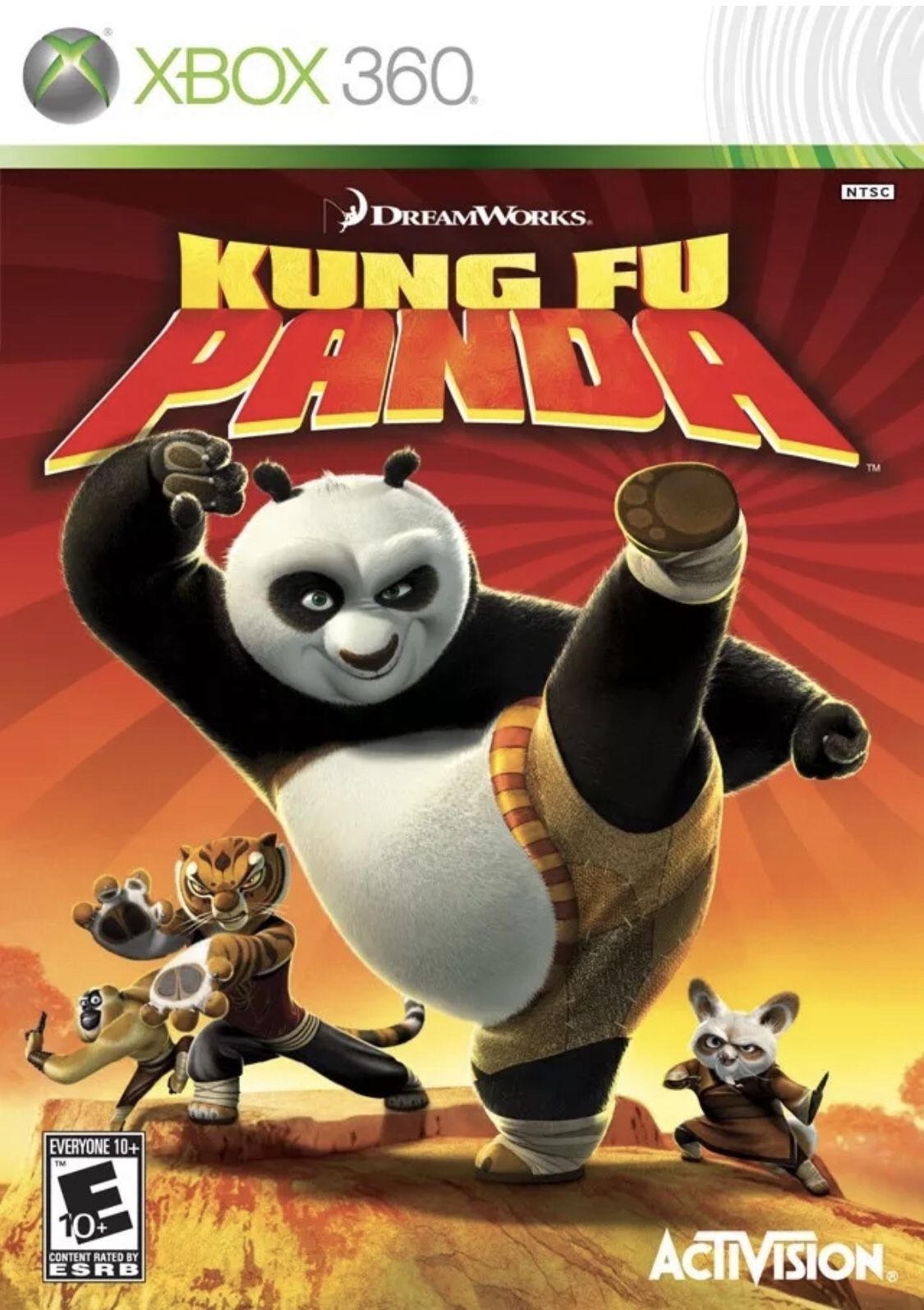 Xbox 360 Kung Fu Panda game