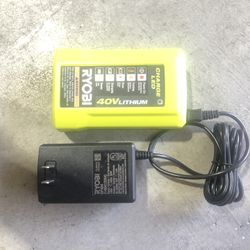 Ryobi 40V Lithium battery Charger for Power tools 