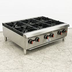 NSF 36ins Six burner hotplate CD-HP36-6