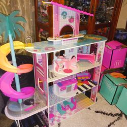 L.O.L. Surprise! Lol Surprise OMG House of Surprises New Real Wood Dollhouse