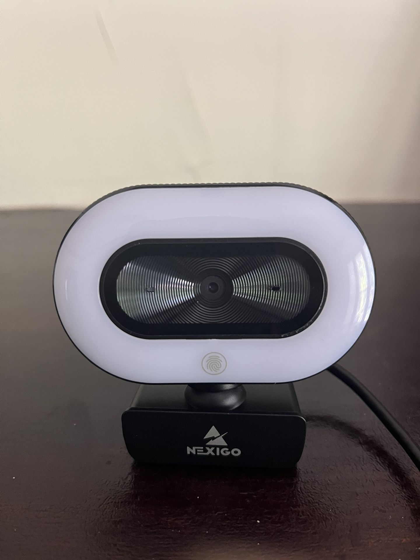 Nexigo USB 1080P Webcam with Ring Light