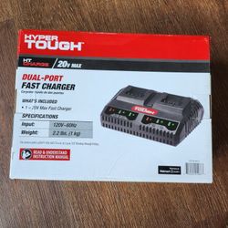 Dual-port Fast Charger 20v Max