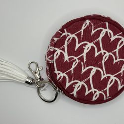 Keychain Coin Purse - Red