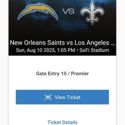 Los Angeles Chargers  Vs .new Orleans Saints 