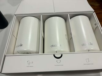 TP-Link Deco XE75 AXE5400 Tri-Band WiFi 6E System - Wi-Fi up to 7200 Sq