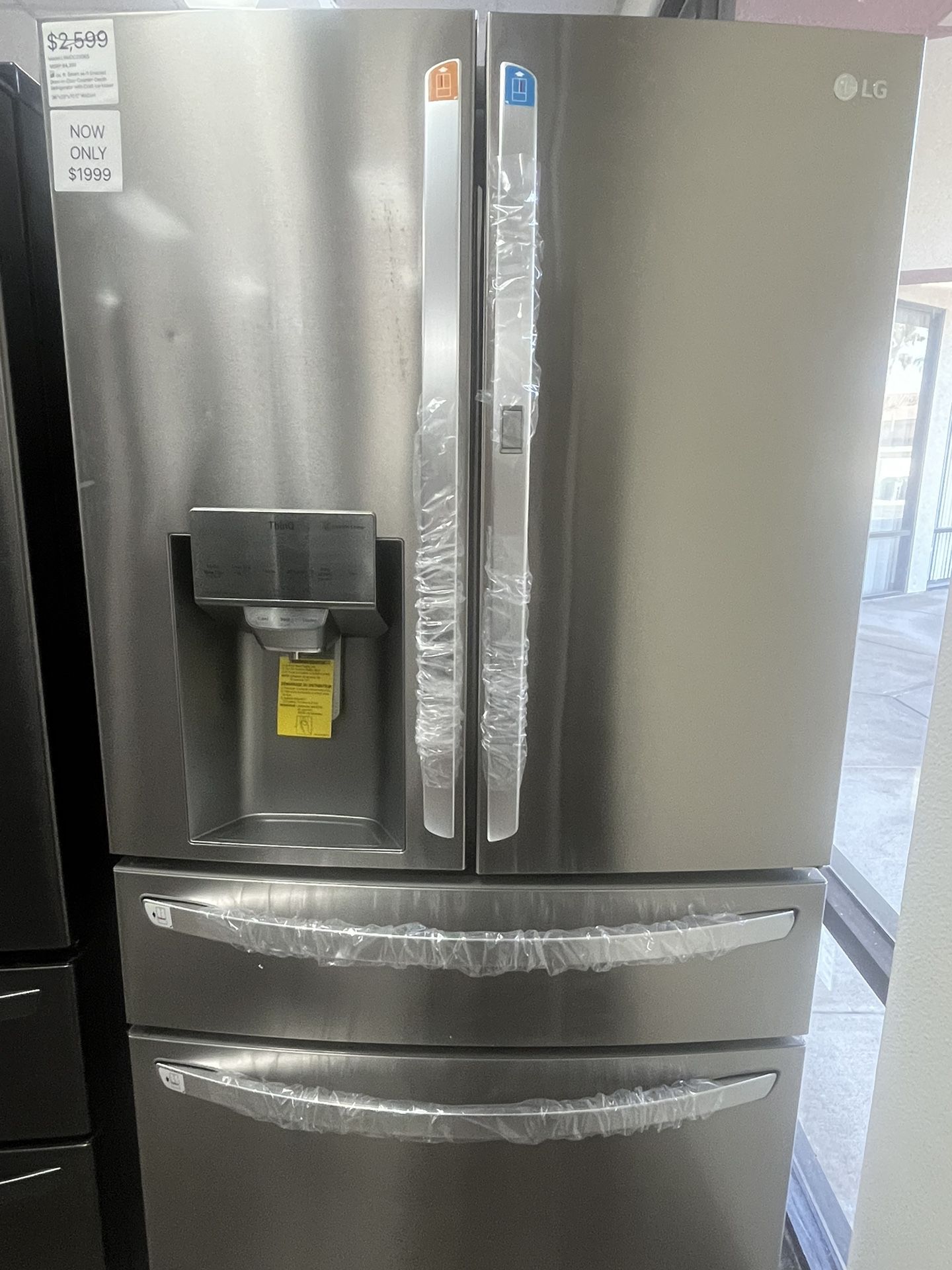 Happy Mother’s Day 🥳  4 Doors Counter Depth Refrigerator With Dual Ice Maker Was$4399 Now$1999