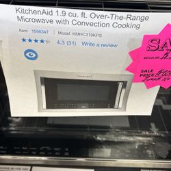 Brand New Over Ther Range Microwave 