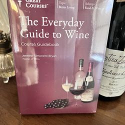 The Greatest Courses  that every day guide to wine, course guidebook and audio CD times six