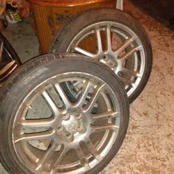4 Scion TC Tires And Rims In Good Condition 
