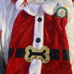 Pet Santa Costume 