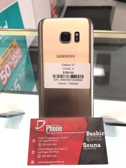 Samsung Galaxy S7 Carrier: T-Mobile & Metropcs