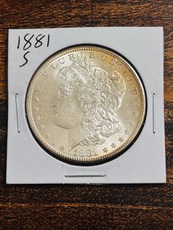 1881-S Morgan Silver Dollar Coin