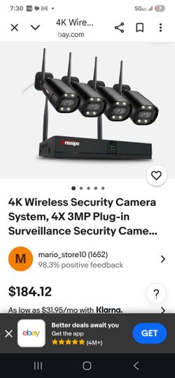 4k Security Camera