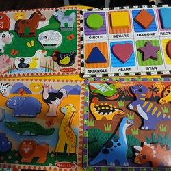 Melissa and Doug puzzles