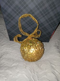 Christmas Ornament Gold