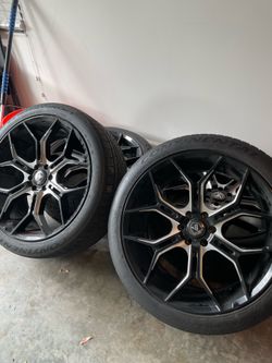 22” Asanti rims & tires