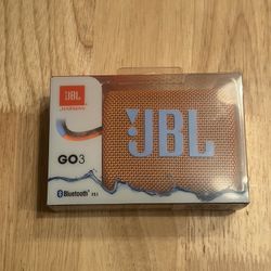 JBL GO3 Wireless Bluetooth Speaker Orange