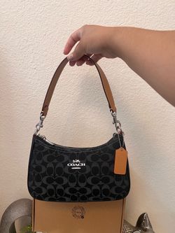 Black coach bag for women