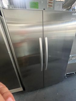 Kitchenaid 48”Stainless Steel Side-by-Side Refrigerator