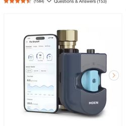 New MOEN Flo 1 in. Smart Water Monitor and Automatic Water Shut Off Valve