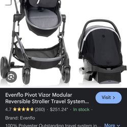 Evenflo Pivot Vizor Stroller