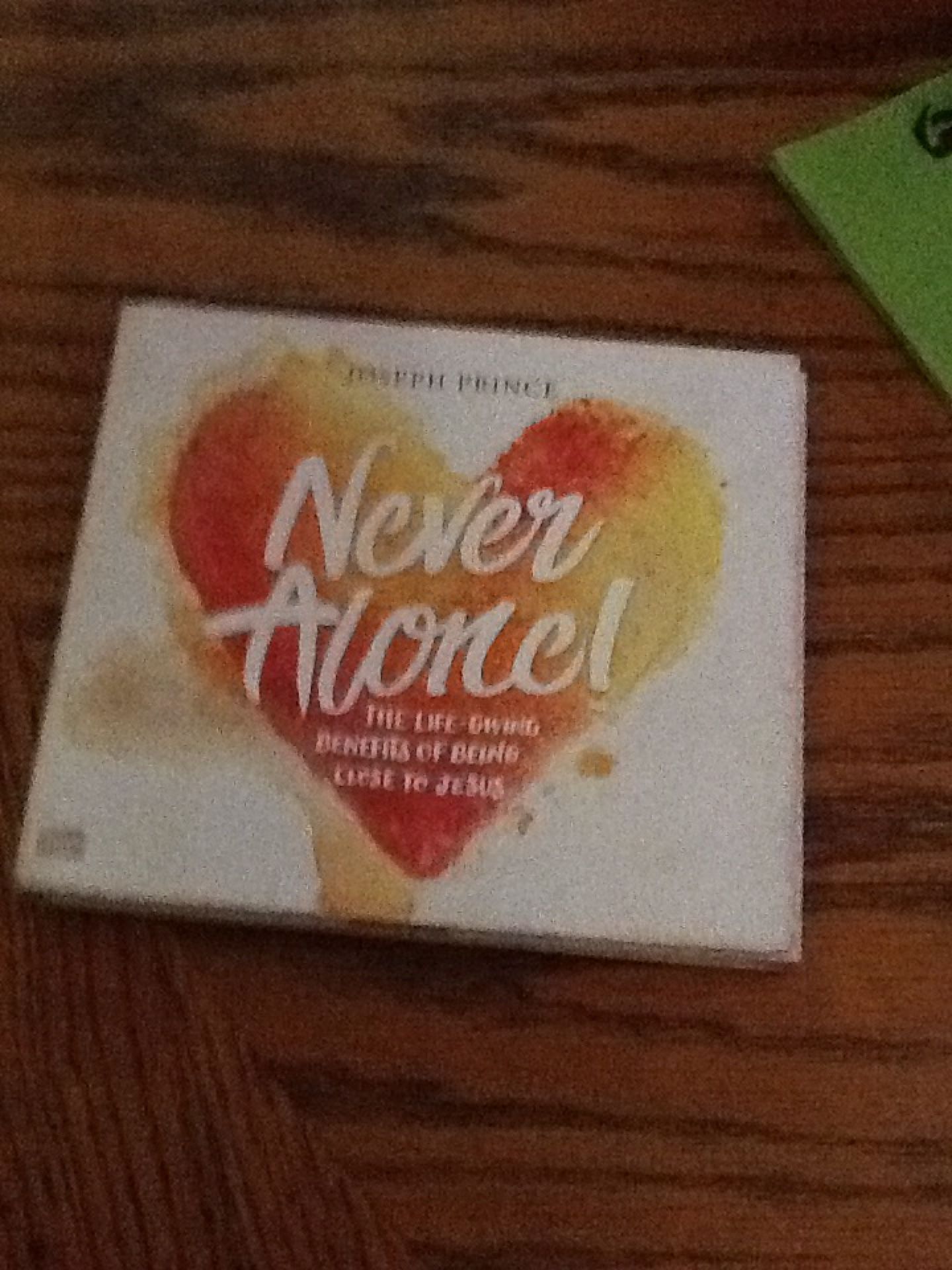 Never alone by Joseph prince audio book