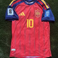 Spain Home Jersey 2026 World Cup  - Lamine Yamal #10 