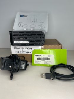 External 1 TB Harddrive WD MYBOOK