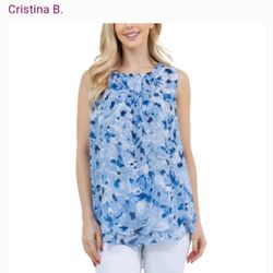 Cristina B Ladies Sleeve Less Top