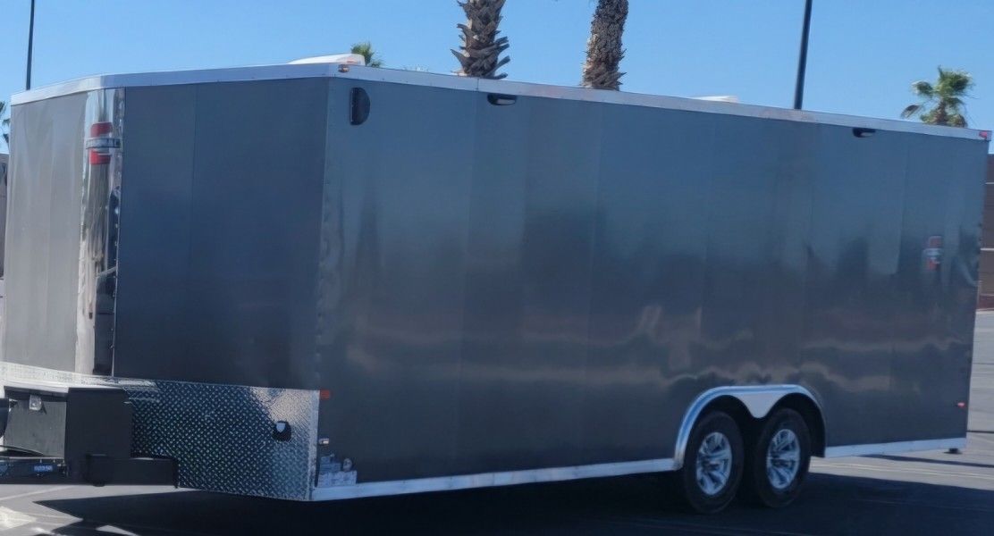 2021 Charmac Stealth 24x8.5 V Nose Enclosed Trailer, Car Hauler, Toy Hauler