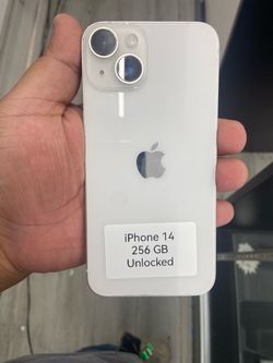 White iPhone 14 unlocked Cash or $50 down