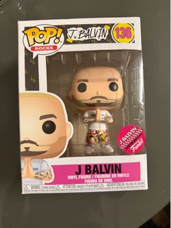 Funko Pop Rocks J Balvin Limited Edition Funko 136