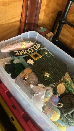 Bin Of Easter And St Patrick’s Day