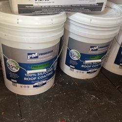 Roofing, Silicone And Acrylic Coating 