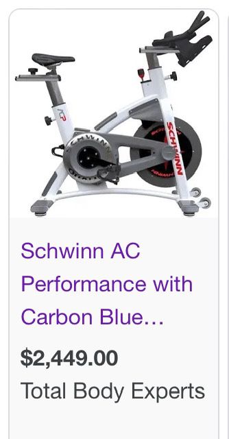 Schwinn health fitness and it's a great buy for anyone looking for a more affordable alternative to the Schwinn bike normal use and last picture is si