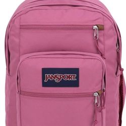 JanSport Cool Backpack with 15-inch Laptop Sleeve, Large Computer Bag Rucksack with 2 Compartments, Ergonomic Straps, Mauve Haze